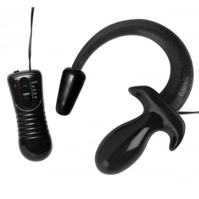 Vibrating Dog Tail Butt Plug