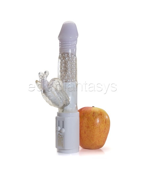 Pearl butterfly vibrator