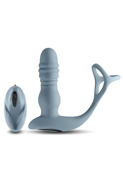 nsnovelties The Handyman 5.7" Remote Controlled Thrusting Prostate Massager with Attached Cock Ring — image 17 of 20