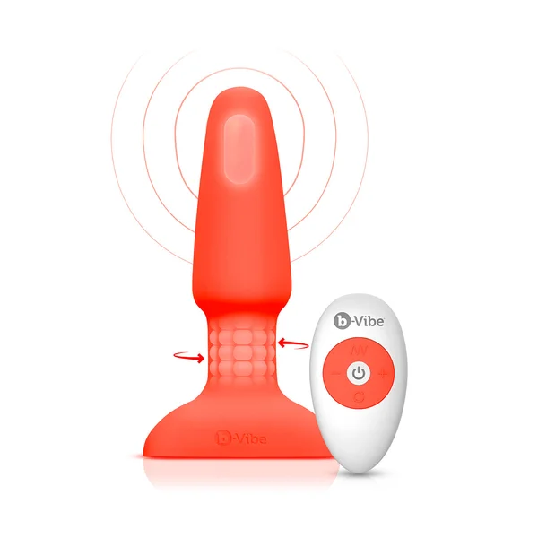 Rimming Petite Remote Rotating Plug in Fuchsia — image 18 of 25