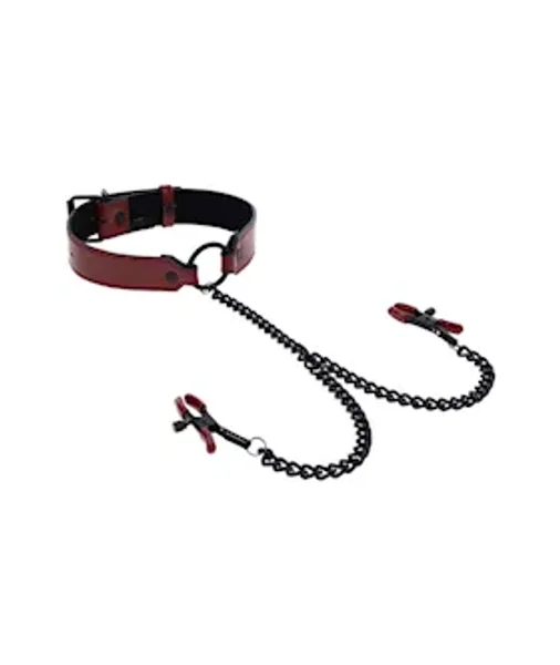 Saffron Collar with Nipple Clamps — image 7 of 9