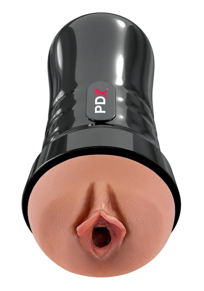PDX Wet Pussies Super Juicy Snatch Stroker in Brown — image 12 of 17