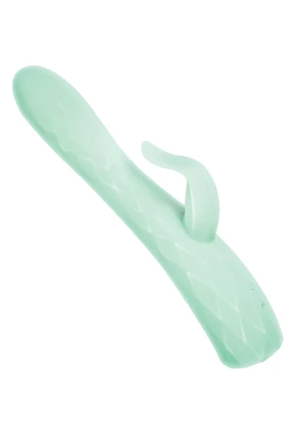 Goddess Heat Up Rotating Rabbit Vibe in Aqua — image 8 of 11