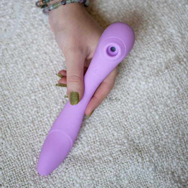Blaze Bendable Suction Vibe in Lavender — image 9 of 25
