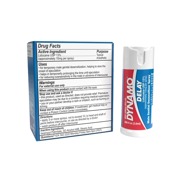 Dynamo Delay Spray in .088oz/2.6ml — image 10 of 12