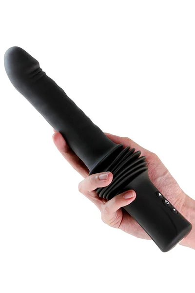 nsnovelties Super Stroker Remote Controlled 14.5" Heated Thrusting Vibrator with Suction Cup Base — image 12 of 12