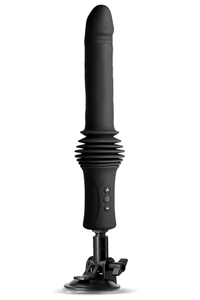 nsnovelties Super Stroker Remote Controlled 14.5" Heated Thrusting Vibrator with Suction Cup Base — image 9 of 12