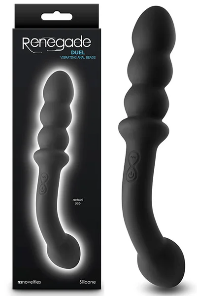 nsnovelties Duel 8.4" Dual Ended Vibrating Anal Beads — image 6 of 10