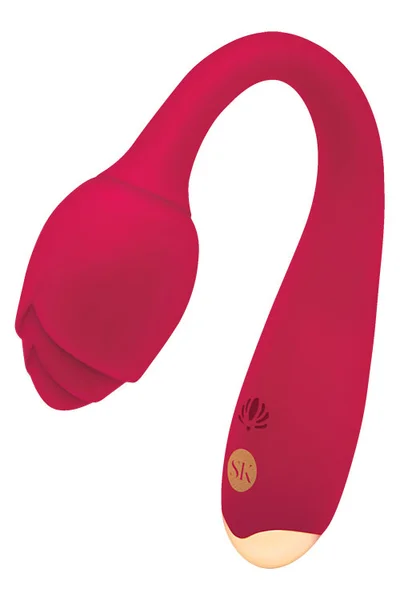 Secret Kisses Rosegasm Stem 8.25" Flexible G Spot Vibrator — image 11 of 12