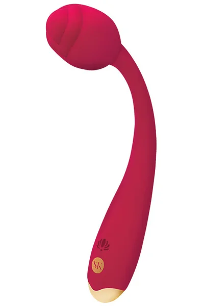 Secret Kisses Rosegasm Stem 8.25" Flexible G Spot Vibrator — image 6 of 12