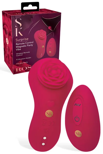 Secret Kisses Rosegasm Surprise 3.1" Remote Controlled Magnetic Panty Vibrator — image 4 of 6
