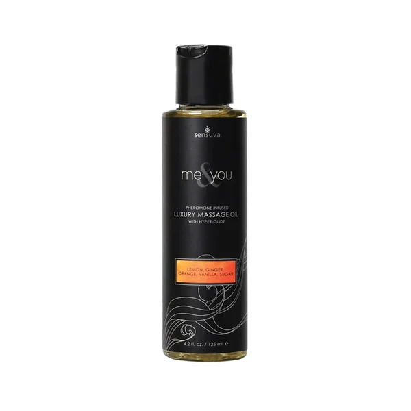 Sensuva Me & You Pheromone Infused Massage Oil — image 3 of 3