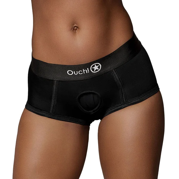Ouch! Vibrating Strap-On Brief with Rechargeable Bullet — image 6 of 12