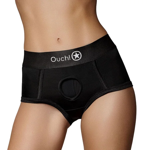 Ouch! Vibrating Strap-On Brief with Rechargeable Bullet — image 2 of 12