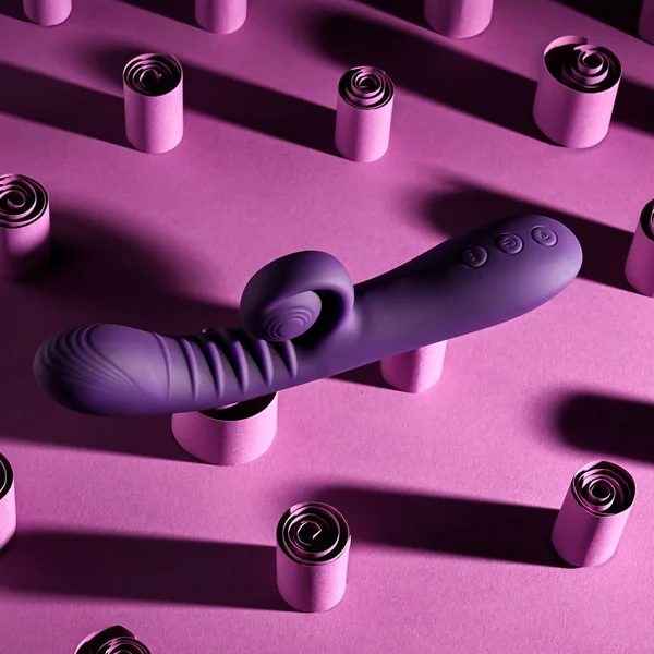 Playboy Pleasure Curlicue Rabbit Vibrator — image 2 of 2