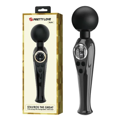 Pretty Love Rechargeable Wand Skyler Black