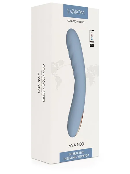 Svakom Ava Neo Cornflower Blue — image 9 of 10