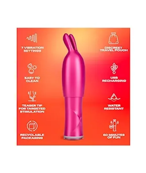 Durex Play Vibe & Tease 2 In 1 Vibrator & Teaser Tip — image 3 of 8