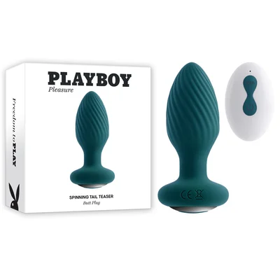 Playboy Pleasure Spinning Tail Teaser Butt Plug