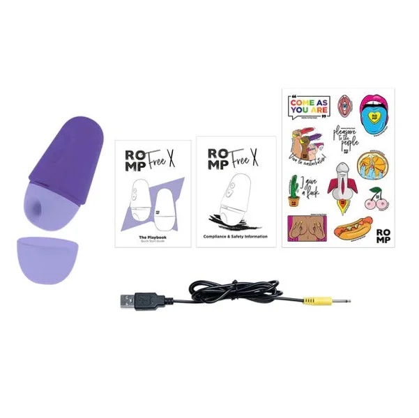 Romp Free X Clitoral Stimulator - Purple — image 7 of 10