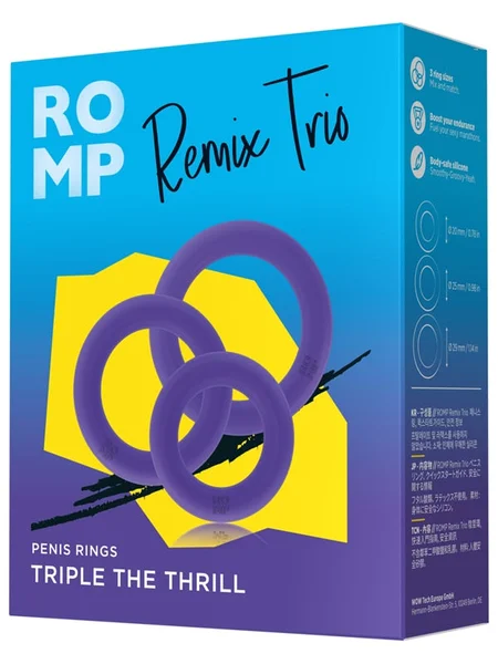 Romp - Remix Trio Male Rings – Violet — image 10 of 12