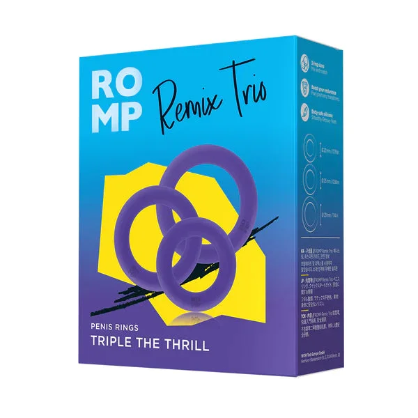 Romp - Remix Trio Male Rings – Violet — image 2 of 9