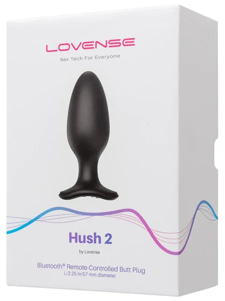 Hush 2 By Lovense Vibrating Butt Plug - 2.25 — image 5 of 5