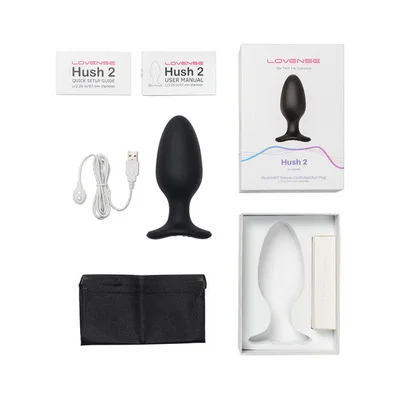 Hush 2 By Lovense Vibrating Butt Plug 2 25