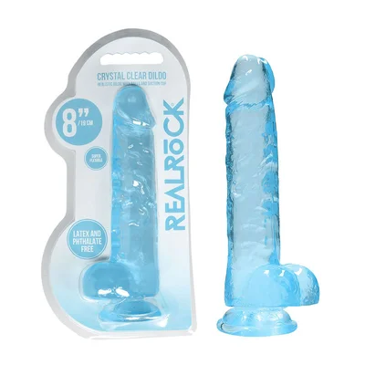 Realrock Realistic Dildo With Balls 8 19 Cm