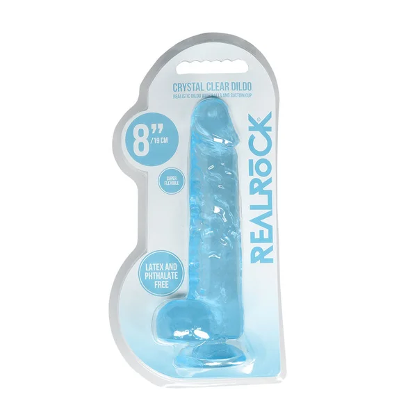 Realrock Realistic Dildo With Balls 8" / 19 Cm — image 8 of 8