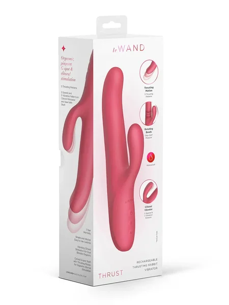 Le Wand Thrust Rechargeable Thrusting Rabbit Vibrator — image 13 of 13