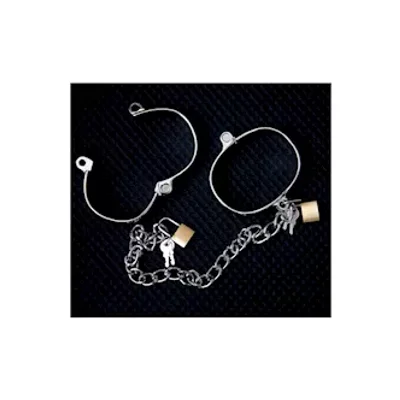 kinki metal ankle cuffs