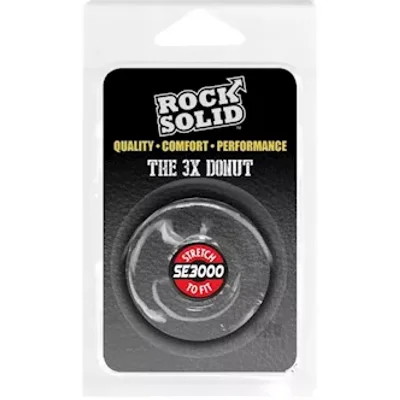 rock solid the 3x donut clear