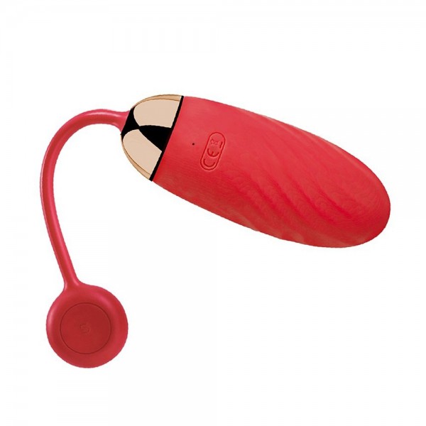 Svakom Ella Ribbed Silicone Bullet with App