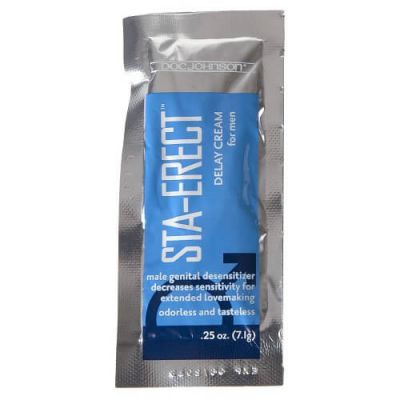 Doc Johnson Sta Erect For Men Cream Sachet