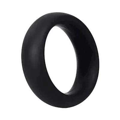 rock solid the silicone collar sm black
