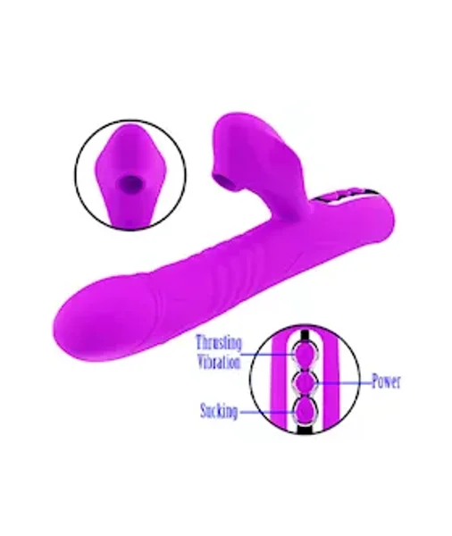 Allegra Suction Rabbit Vibrator — image 3 of 4