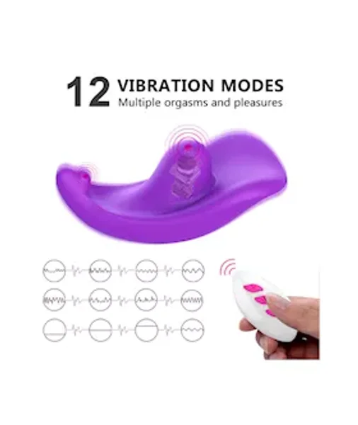 Toboggan Remote Controlled Wearable Vibrator — image 2 of 3