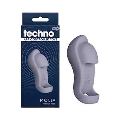 techno molly finger vibrator app controlled