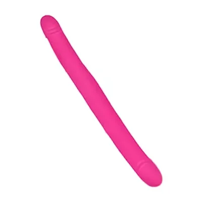 pulsing pleasure double ended dildo vibrator
