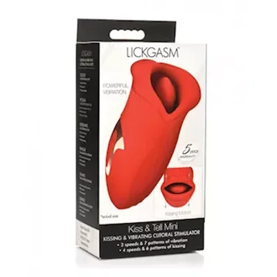 lickgasm kiss tell mini