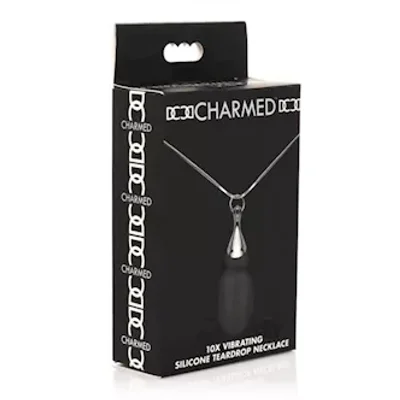 charmed 10x vibe silicone tear necklace