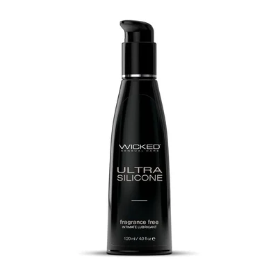 wicked ultra silicone lubricant 120 ml 4 oz bottle