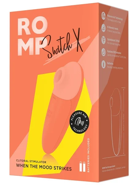 ROMP Switch X Clitoral Stimulator – Orange — image 10 of 12