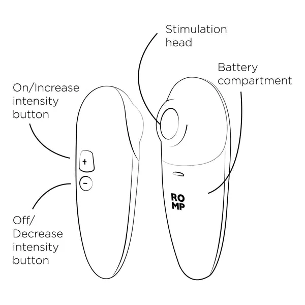 ROMP Switch X Clitoral Stimulator – Orange — image 8 of 9