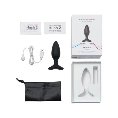 hush 2 by lovense vibrating butt plug 15