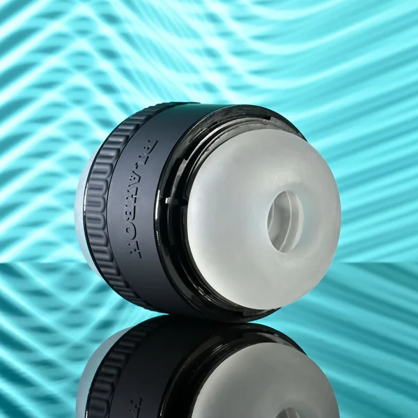 Playboy Pleasure TIGHT END - Clear Dual Ended Stroker — image 4 of 9