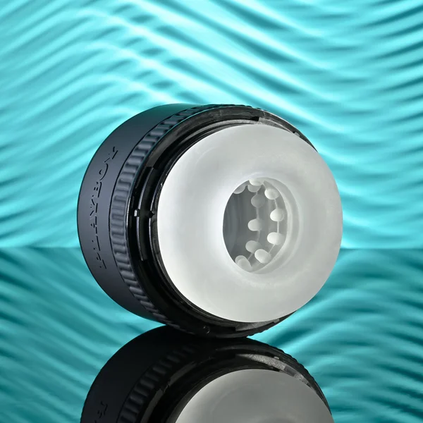Playboy Pleasure TIGHT END - Clear Dual Ended Stroker — image 3 of 9