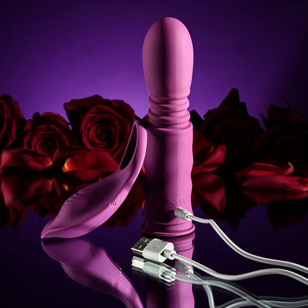 Playboy Pleasure MATCH PLAY - Pink USB Rechargeable with C-Ring Attachment — image 9 of 9