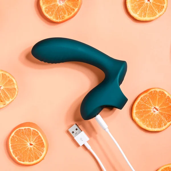 Playboy Pleasure WRAPPED AROUND YOUR FINGER - Green USB Rechargeable Finger Stimulator — image 9 of 9